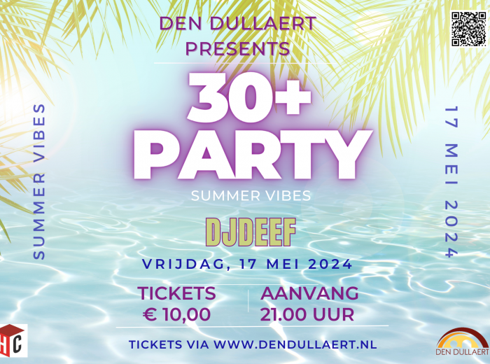 30+ Party met DJ DEEF